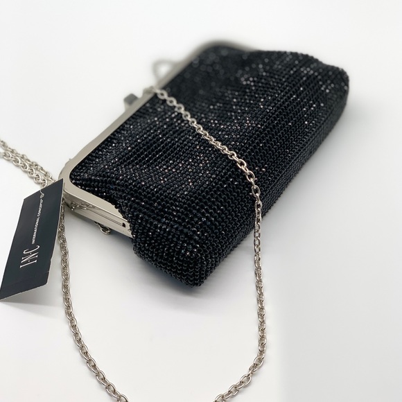 INC Bo Rhinestone Clutch - Picture 2 of 12